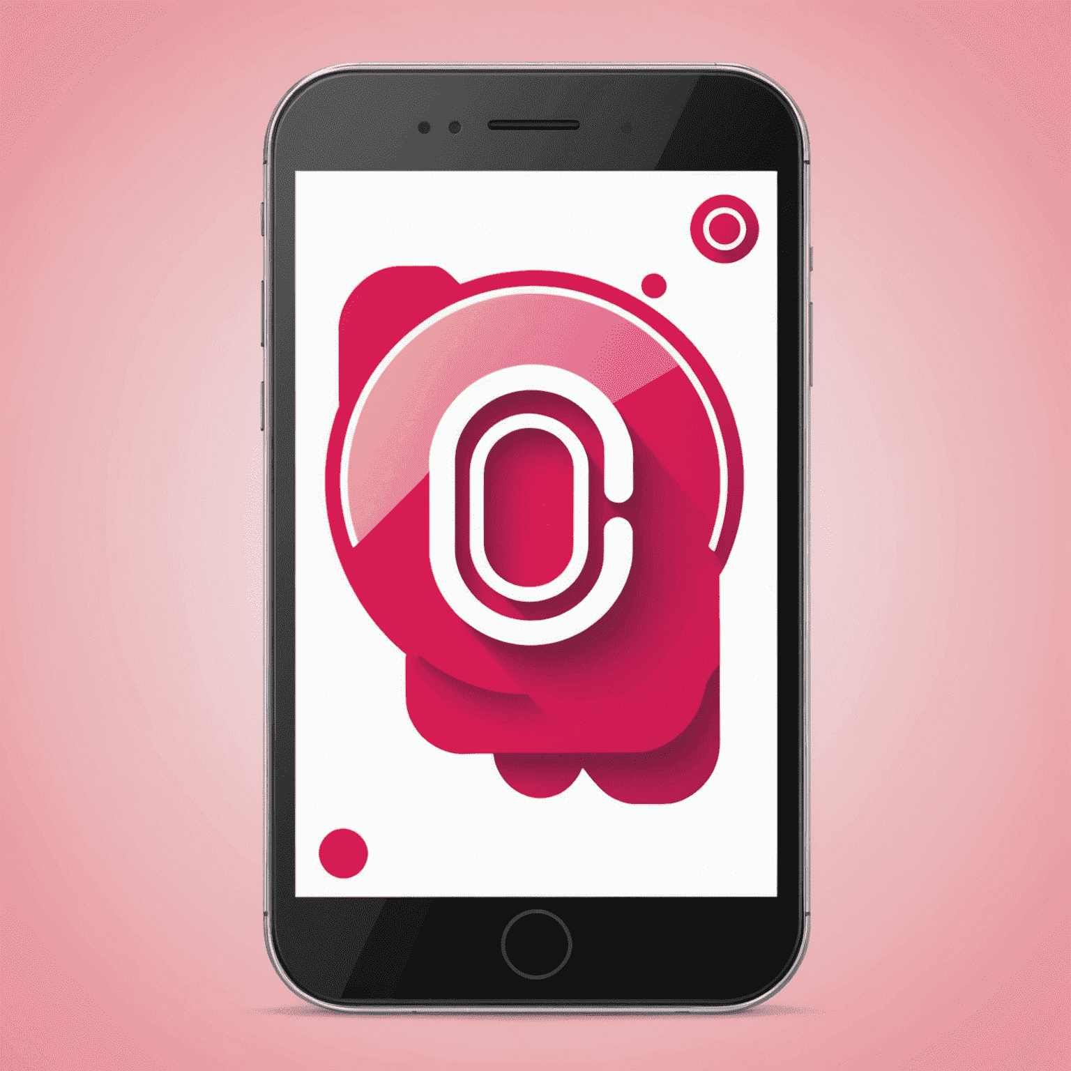 mobipols logo featuring a stylized mobile phone icon with red and pink elements, symbolizing mobile communication